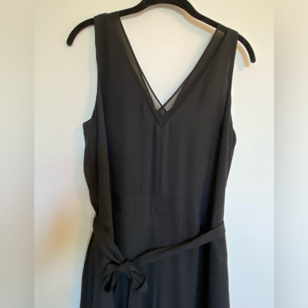 Banana Republic Black Wide-leg Jumpsuit, Size 6